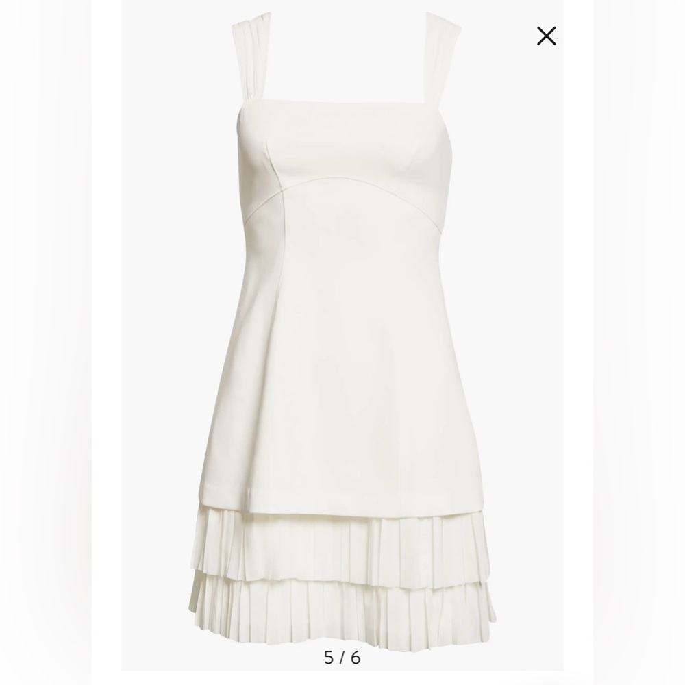 Cinq a Sept Adrienne Sleeveless Dress White | Never worn